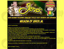 Tablet Screenshot of jerick.nl